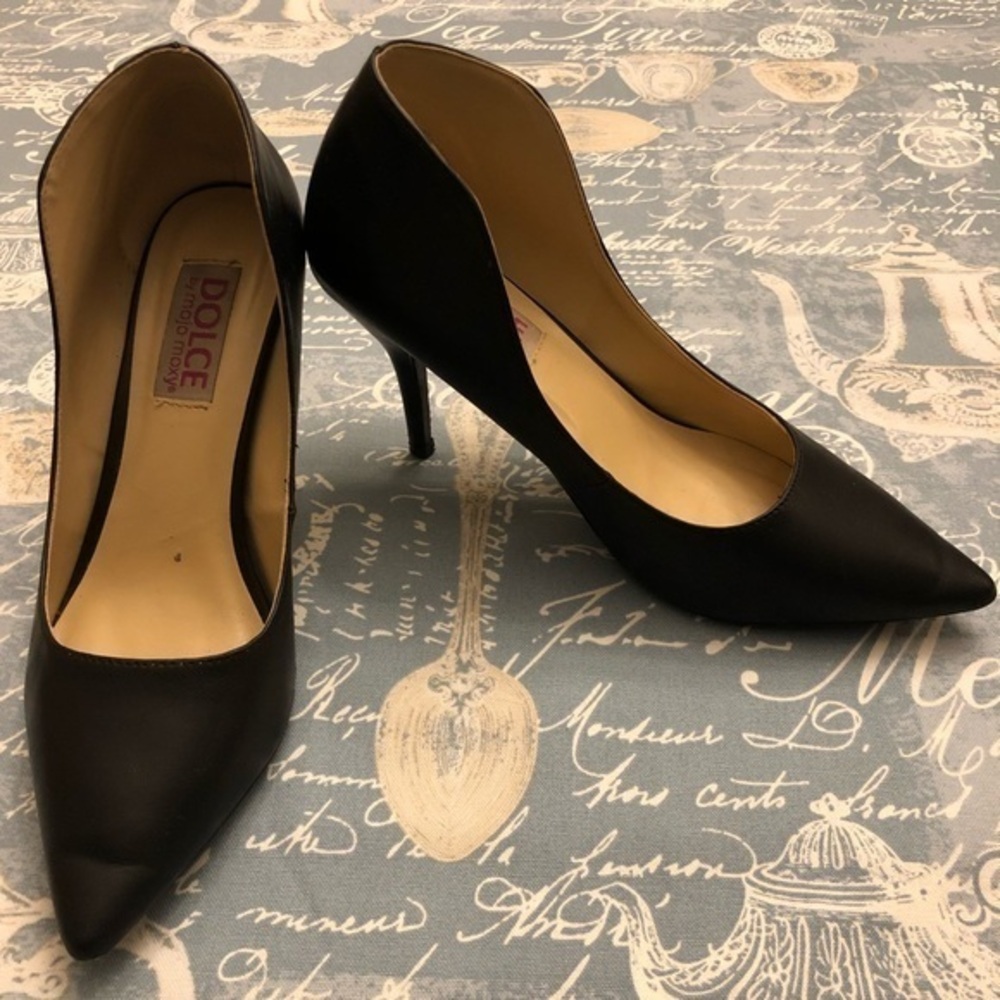 Dolce MojoMoxy black heel size 7 shoe